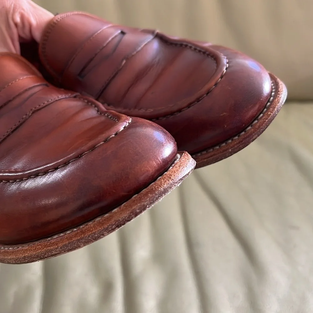 Grenson Jago Leather Penny Loafers
